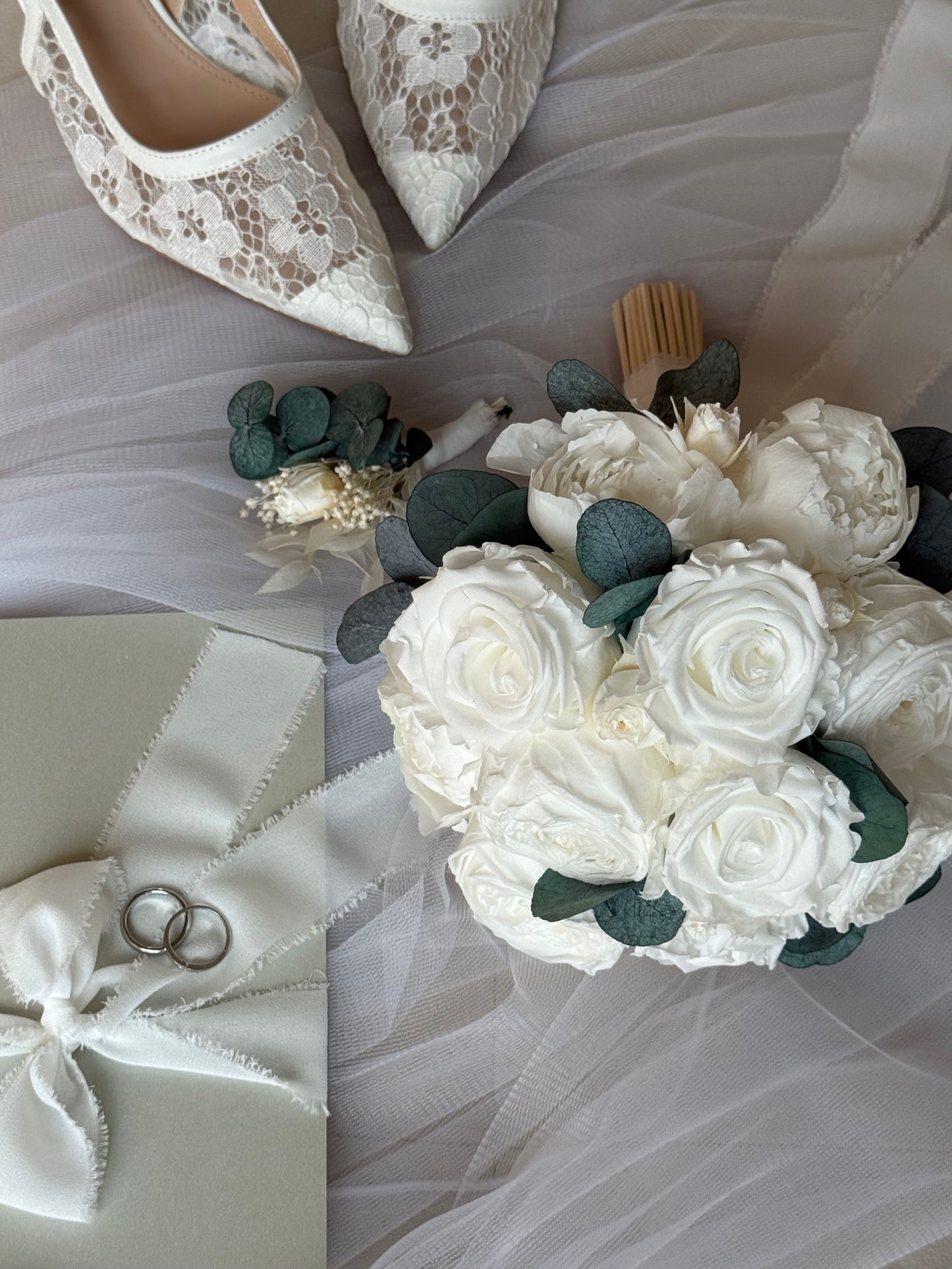 Piony Wedding Bouquet