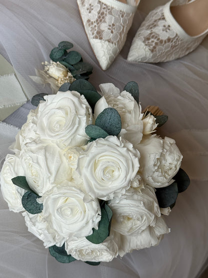 Piony Wedding Bouquet