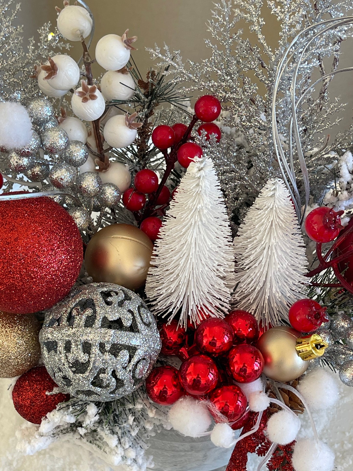 Burgundy Seasonal Decoration